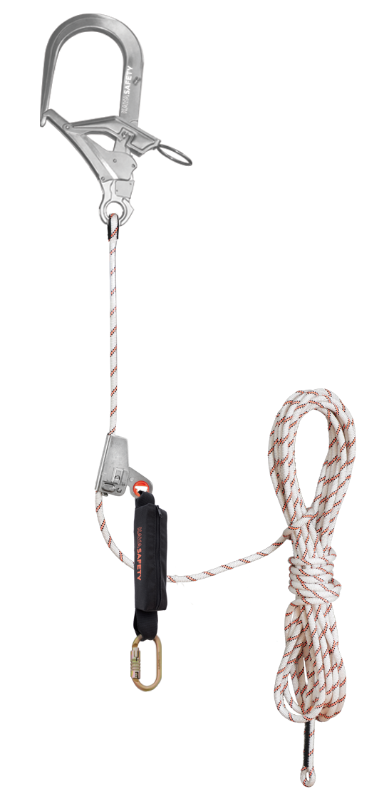 Mobile Vertical Lifeline With Telescopic Rescue Pole - Kaya Safety